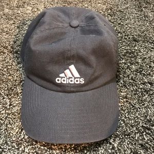Pink and Gray Adidas Hat